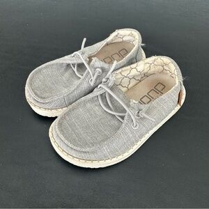 Hey dude kids shoes grey Wendy